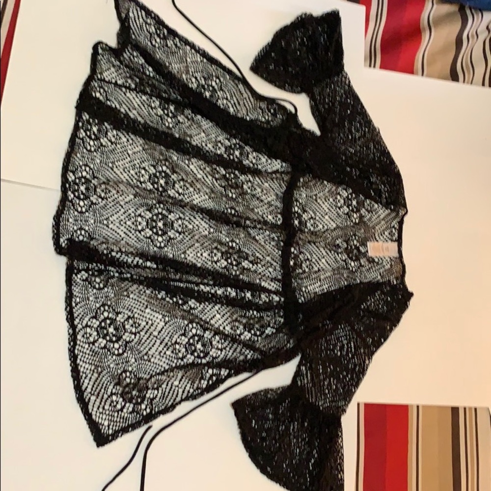 Stretchy see-through cover up